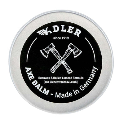 Axe-Balm (made from Linseed Oil & Beeswax)