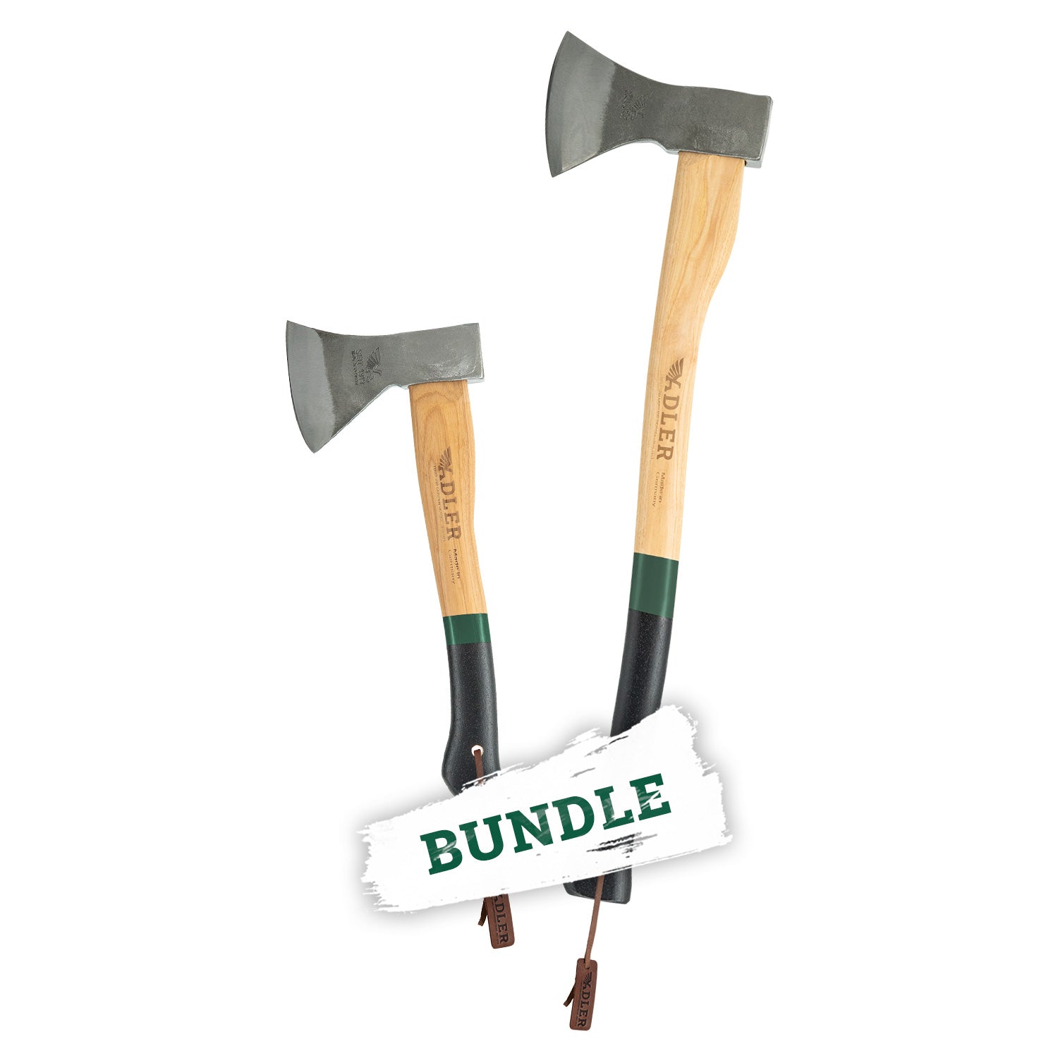Rhineland Bundle: Forged Axe & Hatchet – Perfect for Firewood